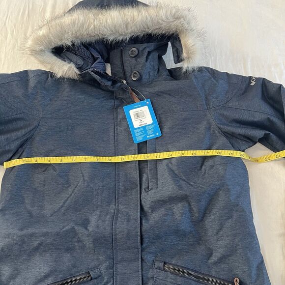 COLUMBIA Carson Pass InterChange Jacket DarkNocturnal Waterproof Women Sz M NWT - Picture 11 of 16